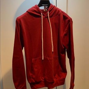 Unworn Red Sweatshirt